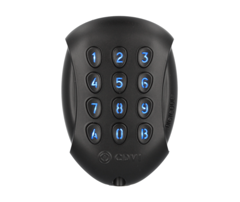 Codetaster GALEOW mit wiegand ausgang schwarz