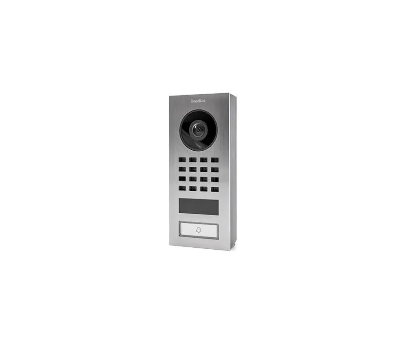 IP-Video Türsprechanlage-Set DoorBird D1101V Aufputz Edelstahl, 1 Drucktaste