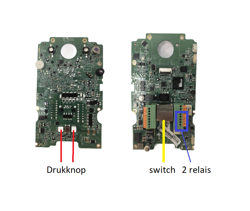 FT600PNS-Platine externer Klingeltaster