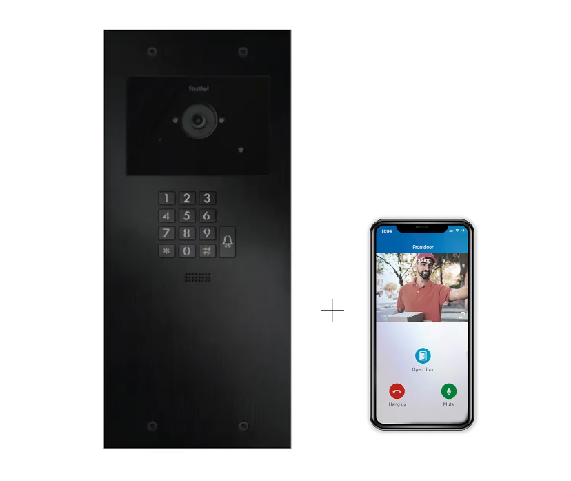 Video Türsprechlagen IP Large Fasttel FT600VK-L, 1 Klingeltaste , Codetaster Video Türsprechlagen IP Large Fasttel FT600VK-L, 1 Klingeltaste , Codetaster
