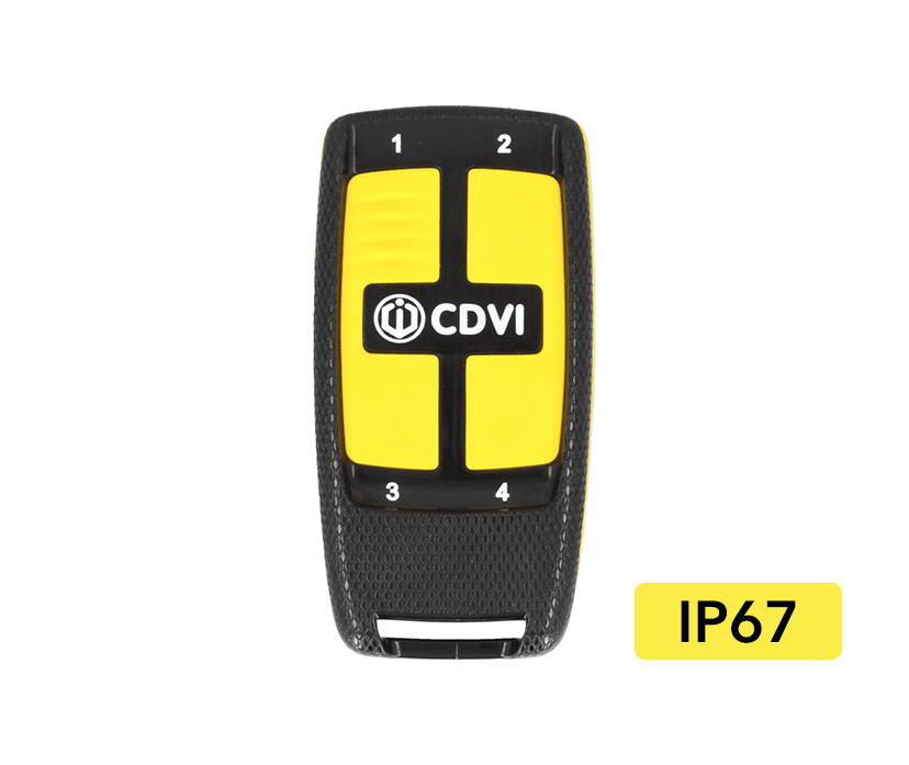 Handsender CDVI robust 4-kanalig