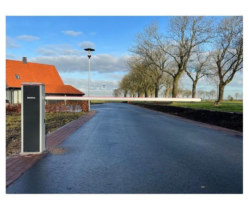 Praktijk foto slagboom