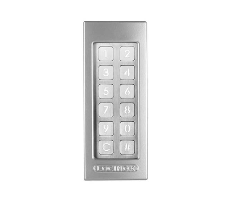 Locinox Codetaster SLIMSTONE-X – Silber Locinox Codetaster SLIMSTONE-X – Silber