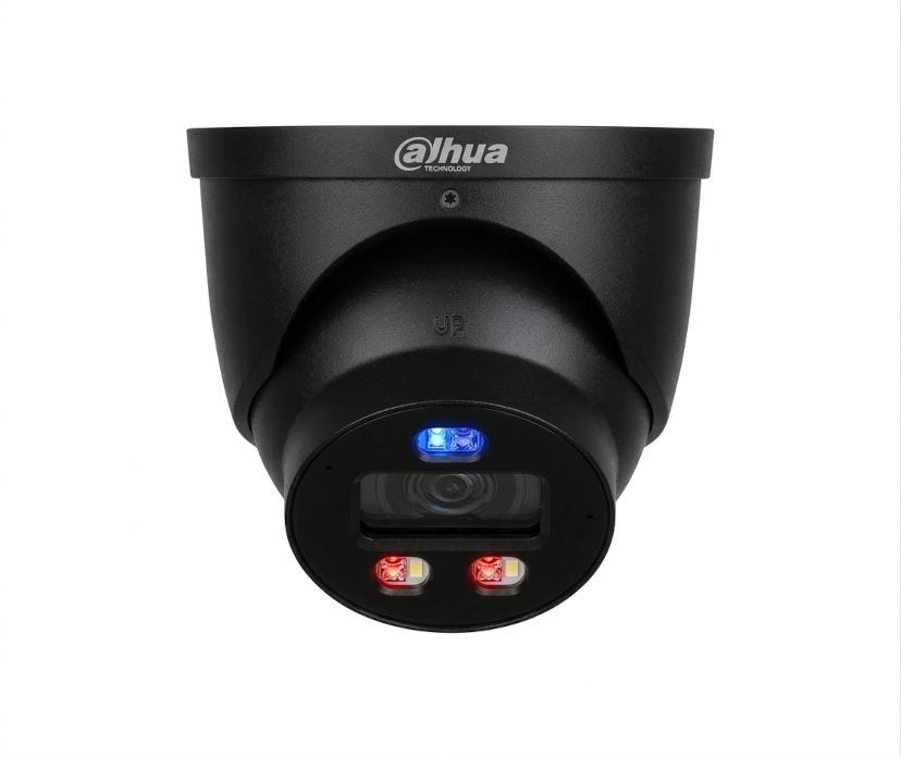 IP IR Dome TiOC2.0 Kamera schwarz, 4 MP, Objektiv 2.8 mm