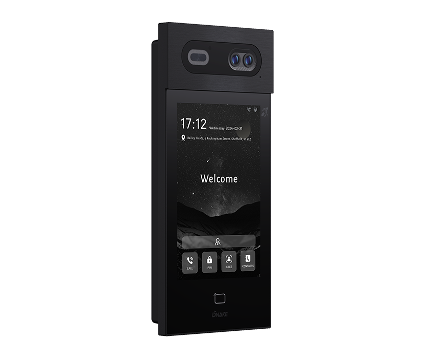 IP-Video-Türsprechanlage DNAKE S617 mit multifunktionalem 8”-Display