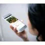 DoorBird IP-Video-Türsprechanlage D1101FV Aufputz Edelstahl Graphitschwarz, Fingerscanner
