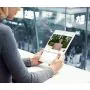 DoorBird IP-Video-Türsprechanlage D1101FV Aufputz Edelstahl Graphitschwarz, Fingerscanner