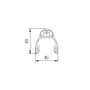 Sicherheitsleiste ExpertLine Durchgangsleiste 1,5 mtr - Profil 49 mm