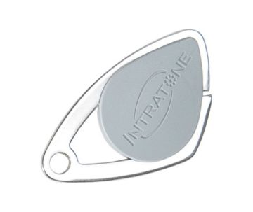 Intratone Transponderschlüssel Edelstahl grau