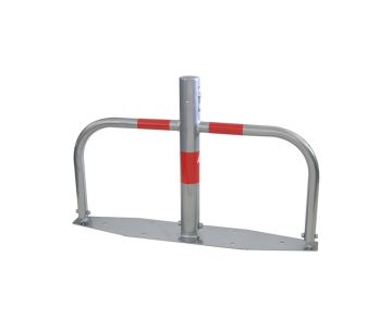 Manuelle Parkplatzbügel Ø 60mm Verzinkter, Mit Europrofilzylinder