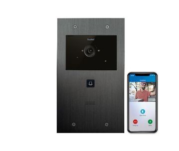 Video Türsprechanlagen IP Large Fasttel FT600VK-L, 1 Klingeltaste