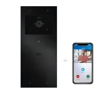 Video Türsprechanlagen IP Large Fasttel FT600VK-L, 1 Klingeltaste