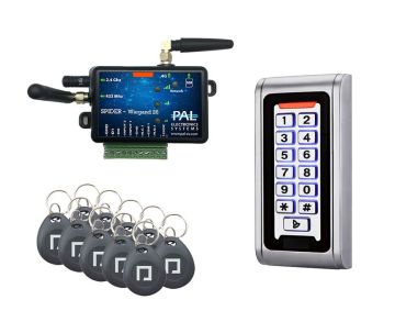 PAL-Kit mit Codetaster, Kartenleser und 10 Transponderschlüssels