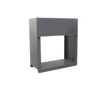 Kabelverteilerschrank Fundament für 400700 Edelstahl RAL7037