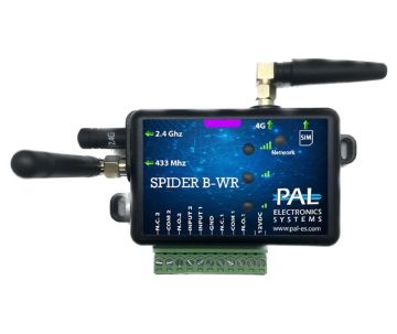 GSM-Modul PAL SPIDER mit Empfänger, BLUETOOTH, 2x Ausgang / 2x Eingang