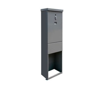 Kabelverteilerschrank Edelstahl inkl. Sockel - klein