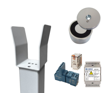 Fangmaul mit Haftmagnet-Set für EVA.AF Auflagepfost