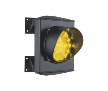 Ampel 230V Gelb mit Glühbirne