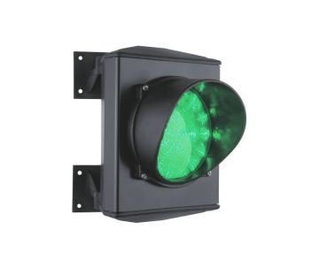 Ampel 230V Grün mit Glühbirne
