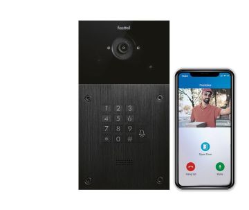 Video-Türsprechanlage IP Fasttel FT600VKK, 1 Klingeltaste, Codetaster