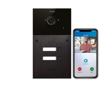 Video-Türsprechanlage IP Fasttel FT600SIPVC-2, 2 Klingeltasten