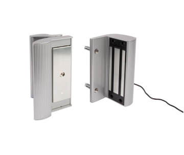 Locinox Aufputz-Magnetschloss mit Griffen – MAG6000 silber