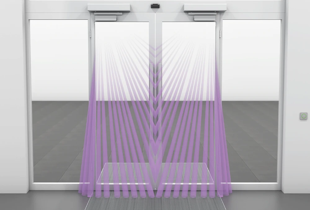 Bircher SolidSense Sicherheitssensor für Drehtüren